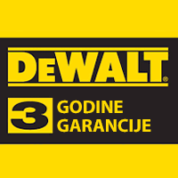 DeWalt 3 godine garancije